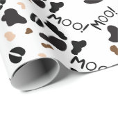 Moo Koe - Birthday-verpakkingspapier afdrukken Cadeaupapier (Rol Hoek)