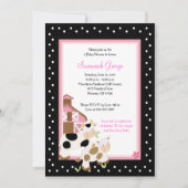 Moo Koe Boerderij Barnyard Baby Shower Invitaties  Kaart (Voorkant)