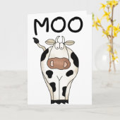 Moo Koe Kaart (Gele Bloem)