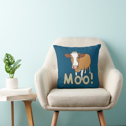 Moo Koe Kussen (Stoel)