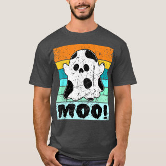 Moo Koe print voor mannen Kinder halloween kleren T-shirt