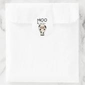 Moo Koe Ronde Sticker (Tas)