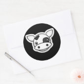 Moo Koe Ronde Sticker (Envelop)