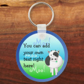 Moo-Koe Sleutelhanger (Voorkant)