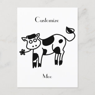 Moo Koe Thunder_Cove Briefkaart