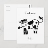 Moo Koe Thunder_Cove Briefkaart (Voorkant / Achterkant)