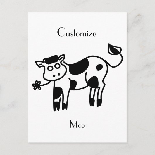Moo Koe Thunder_Cove Briefkaart (Voorkant)