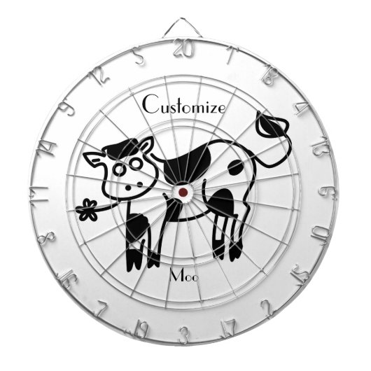 Moo Koe Thunder_Cove Dartbord (Voorkant)