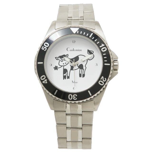 Moo Koe Thunder_Cove Horloge (Voorkant)