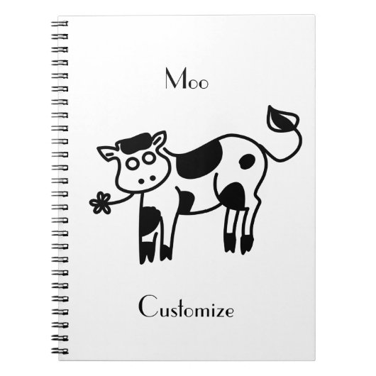 Moo Koe Thunder_Cove Notitieboek (Voorkant)