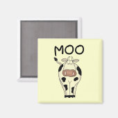 Moo Koe Tshirts en Gifts Magneet (Voorkant / Achterkant)