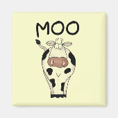 Moo Koe Tshirts en Gifts Magneet (Voorkant)