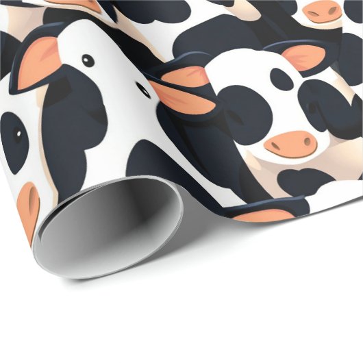 MOO Koe Wrapping Paper Cadeaupapier (Rol Hoek)