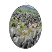 Moo Koeien Dartbord (Voorkant Links)