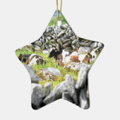 Moo Koeien Keramisch Ornament (Links)