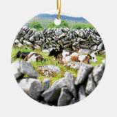 Moo Koeien Keramisch Ornament (Voorkant)