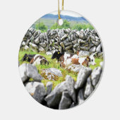Moo Koeien Keramisch Ornament (Links)