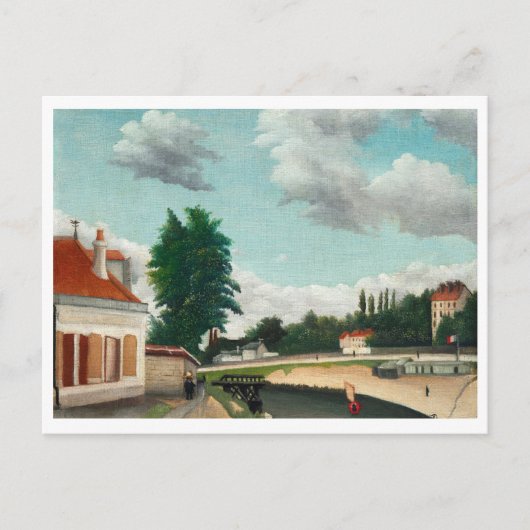 Moo landschap van Rousseau leuk herinneringen Briefkaart (Voorkant)