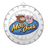 Moo & Link Dartboard Dartbord (Voorkant)