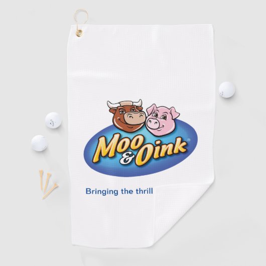 Moo & Link golfhanddoek (Insitu)