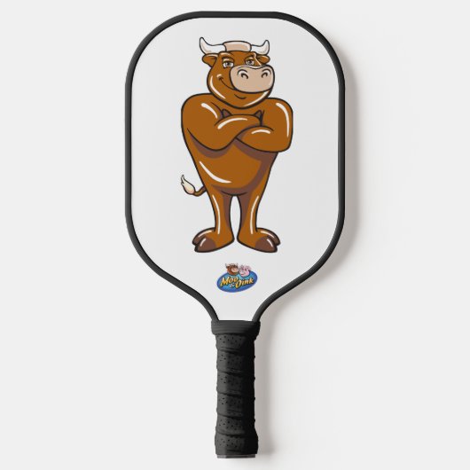 Moo & Link Pickleball Paddle (Voorkant)