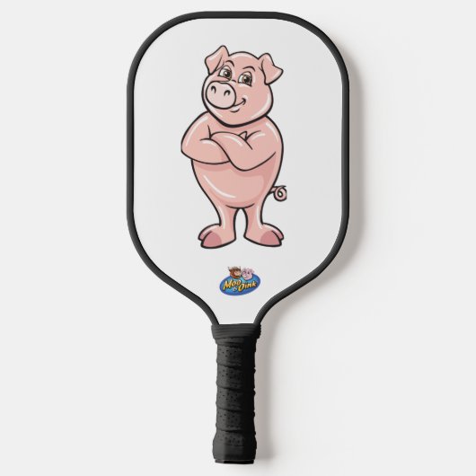 Moo & Link Pickleball Paddle (Achterkant)