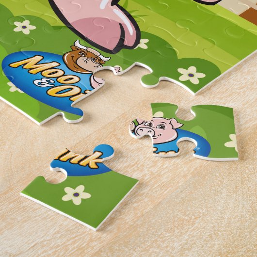Moo & Link puzzel (Zijkant)