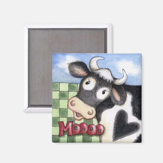 Moo - Magnet (Voorkant / Achterkant)