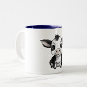 ☕🐄 "Moo-ment of Zen" Koe Mok 🐄☕ (Voorkant links)
