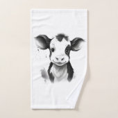 "Moo-Ments of Cleanliness" Handdoekset - Boerderij Bad Handdoek (Handdoek)