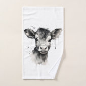 "Moo-Ments of Cleanliness" Handdoekset - Boerderij Bad Handdoek (Handdoek)