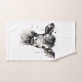 "Moo-Ments of Cleanliness" Handdoekset - Boerderij Bad Handdoek (Handdoek)