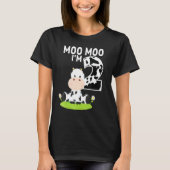 Moo Moo Ik ben twee 2e verjaardag.. grappige Koe g T-shirt (Voorkant)