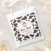Moo Moo Ik draai twee Koe 2e verjaardagsfeestje Bedankzakje (Geknipt)