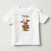 Moo-Moo I'm Two! Kinder Shirts (Voorkant)