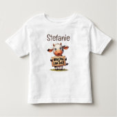 Moo-Moo I'm Two! Kinder Shirts (Voorkant)
