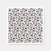 Moo Moo Koe Print Boerderij Verjaardagsfeest Servet (Voorkant)