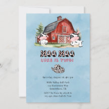 Moo Moo Naam is Twee Jongen Verjaardagsfeest