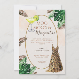 Moo Moo's & Margaritas Feestje Kaart