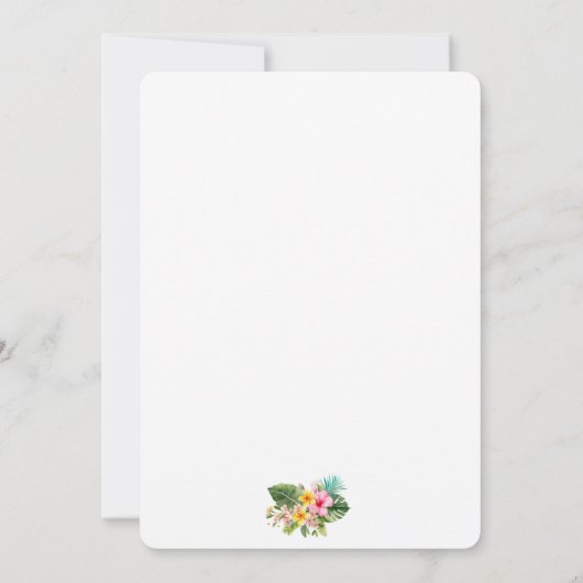 Moo Moos & Margaritas Vrijgezellenfeest Kaart (Achterkant)