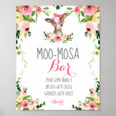 Moo-Mosa Bar-Poster Poster (Voorkant)