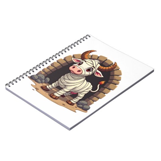 Moo-mummy keert terug notitieboek (Linkerzijde)