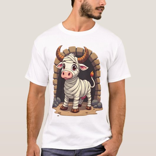 Moo-Mummy Keert Terug T-shirt (Voorkant)