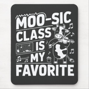 Moo-musicales is mijn favoriete grappige Moo Koe s Muismat