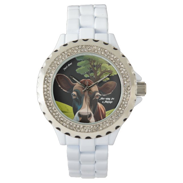 Moo-ning voor bloedbad horloge (Voorkant)