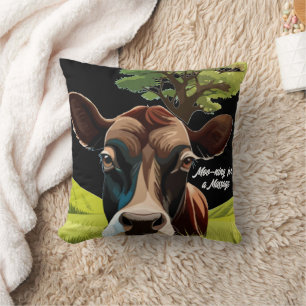 Moo-ning voor bloedbad kussen