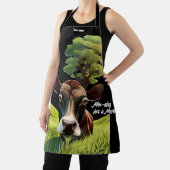 Moo-ning voor bloedbad schort (Insitu)