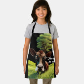 Moo-ning voor bloedbad schort (Insitu)