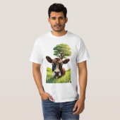 Moo-ning voor bloedbad t-shirt (Voorkant volledig)