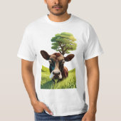 Moo-ning voor bloedbad t-shirt (Voorkant)